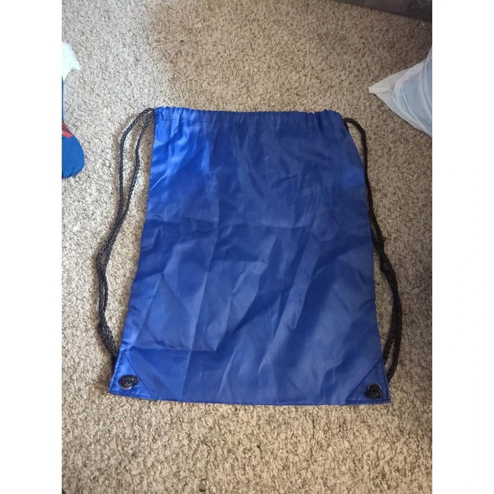Umass Amherst Campus Recreation Blue Pull String Bag